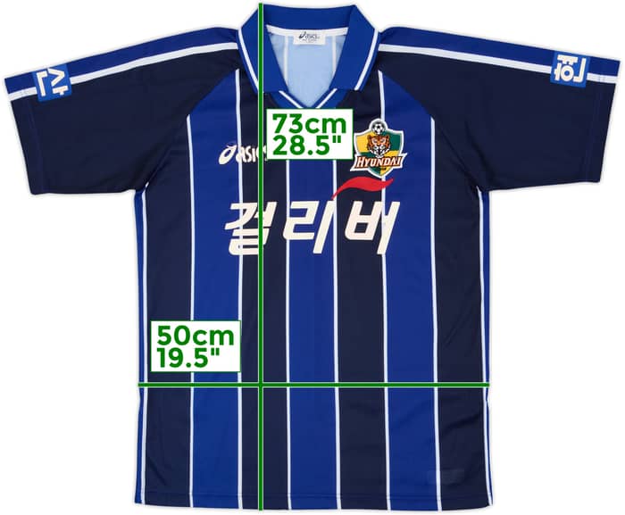 2000-01 Ulsan Hyundai Home Shirt - 4/10 - (L)