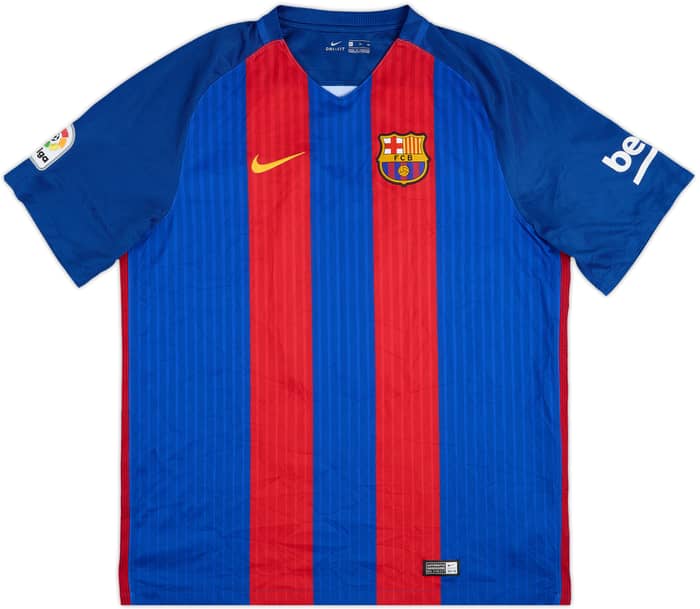 2016-17 Barcelona Home Shirt Neymar Jr #11 - 5/10 - (XL)