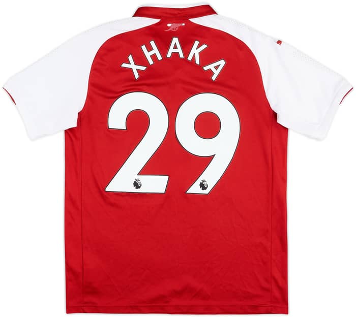 2017-18 Arsenal Home Shirt Xhaka #29 - 5/10 - (XL.Boys)