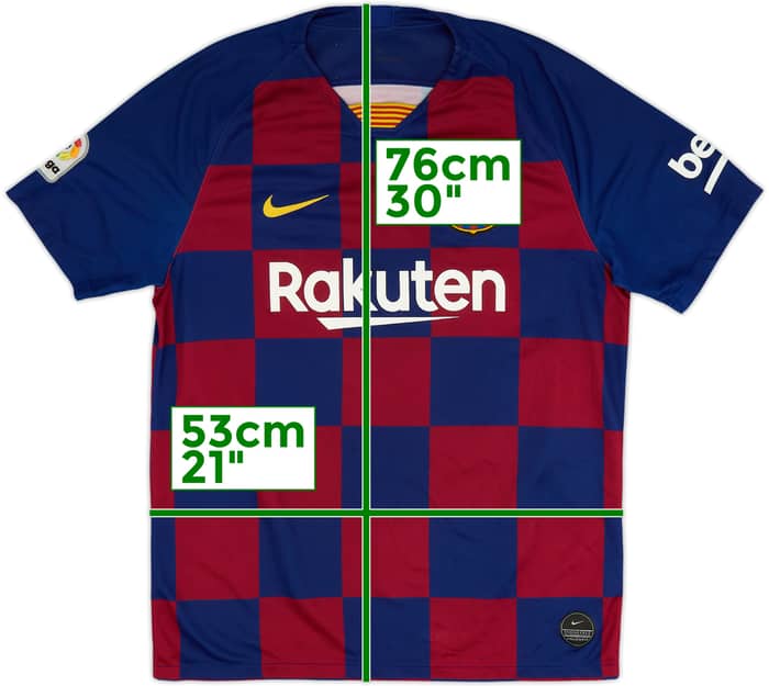 2019-20 Barcelona Home Shirt Messi #10 - 6/10 - (L)