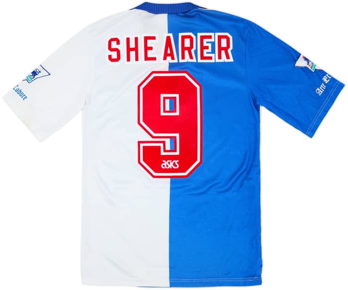 1994-95 Blackburn Home Shirt Shearer #9 - 6/10 - (S)
