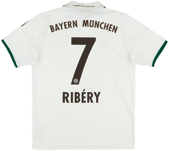 2013-14 Bayern Munich Away Shirt Ribery #7 - 7/10 - (XL.Boys)