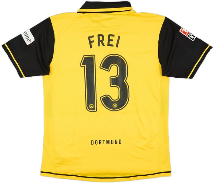 2007-08 Borussia Dortmund Home Shirt Frei #13 - 7/10 - (XL)