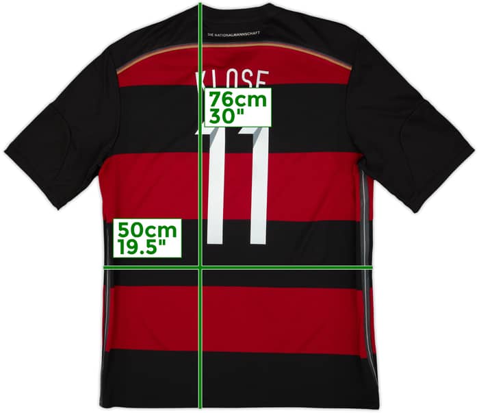 2014-15 Germany Away Shirt Klose #11 - 5/10 - (XL)