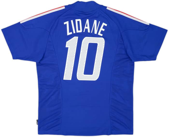 Camiseta de local de Francia 2002-04 Zidane #10 - 9/10 - (M)