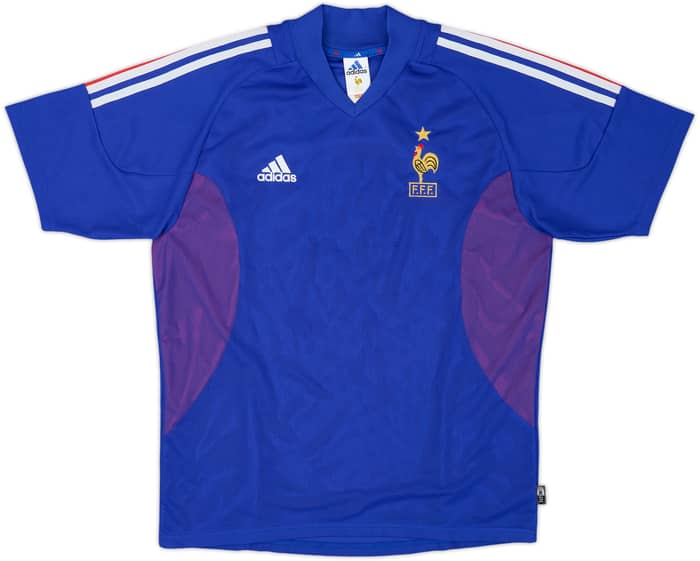 Camiseta de local de Francia 2002-04 Zidane #10 - 9/10 - (M)