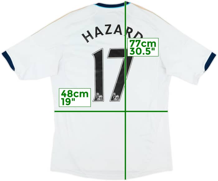 2012-13 Chelsea Away Shirt Hazard #17 - 5/10 - (M)