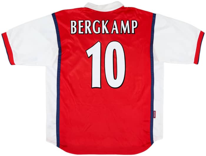 1998-99 Arsenal Home Shirt Bergkamp #10 - 10/10 - (XL)