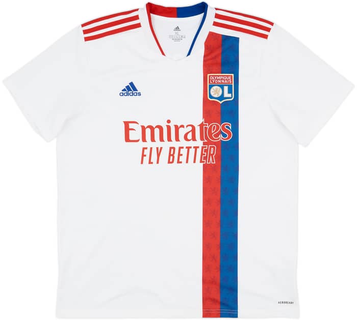 2021-22 Lyon Home Shirt L.Paqueta #10 - 8/10 - (XL)