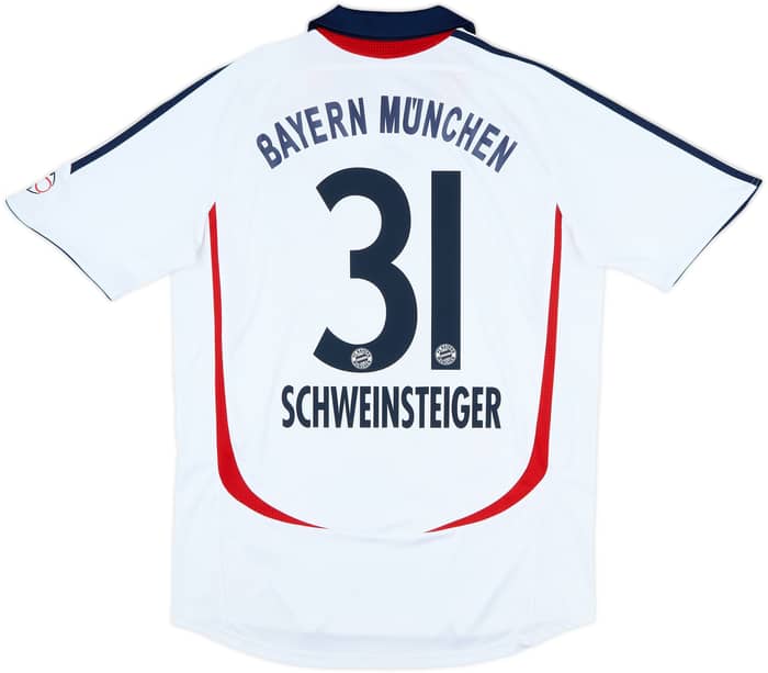 2006-07 Bayern Munich Away Shirt Schweinsteiger #31 - 7/10 - (M)