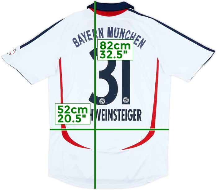 2006-07 Bayern Munich Away Shirt Schweinsteiger #31 - 7/10 - (M)