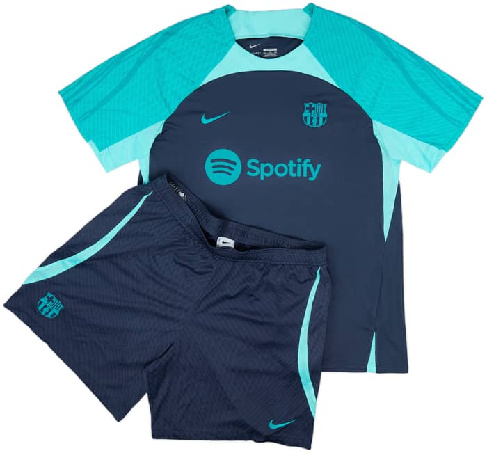 2023-24 Barcelona Nike Training Shirt & Shorts - 8/10 - (XXL)