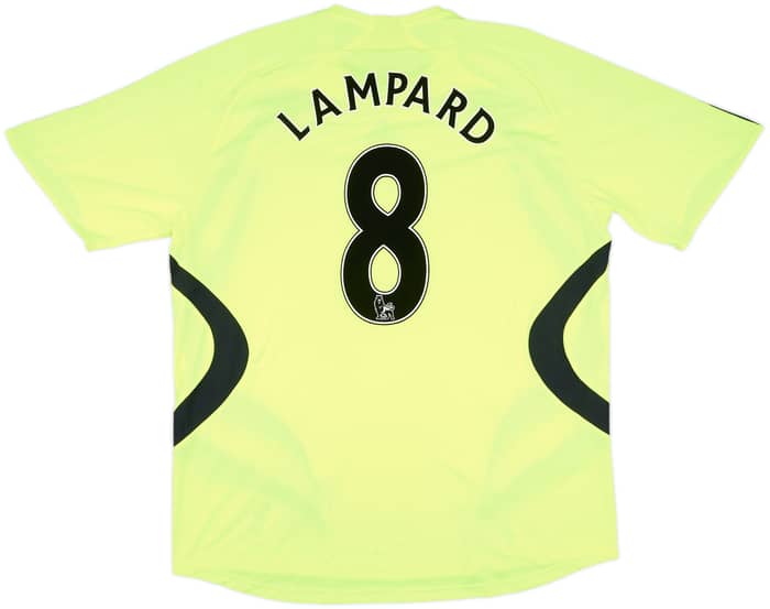 2007-08 Chelsea Away Shirt Lampard #8 - 9/10 - (XL)