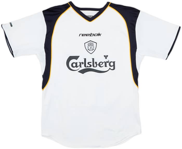 2001-03 Liverpool Away Shirt Gerrard #17 - 8/10 - (Y)