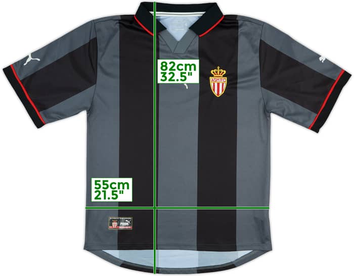2002-03 Monaco Third Shirt #5 - 9/10 - (XL)