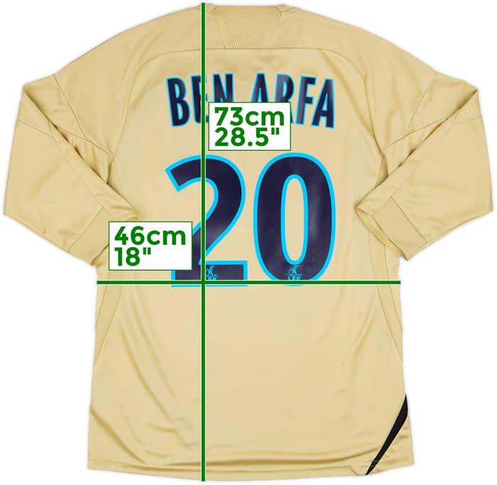 2008-09 Olympique Marseille Third Shirt Ben Arfa #20 - 7/10 - (S)