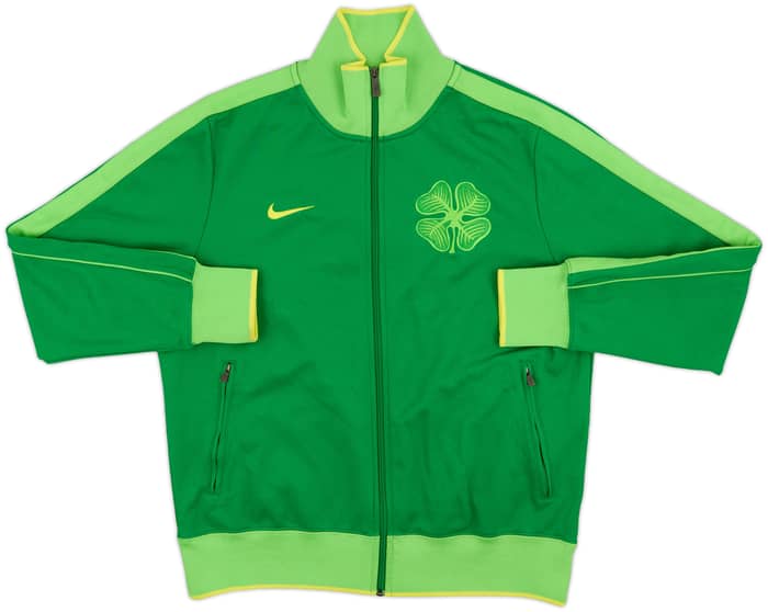 2010-11 Celtic Nike N98 Track Jacket - 8/10 - (L)