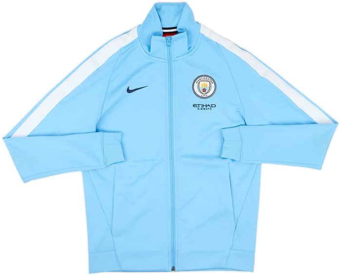 2017-18 Manchester City Nike Track Jacket - 7/10 - (S)
