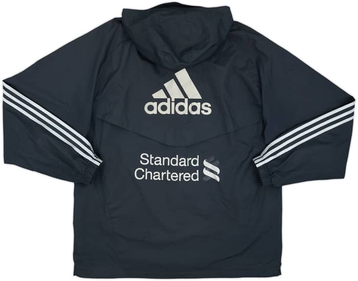 2011-12 Liverpool adidas Hooded Rain Jacket - 8/10 - (L/XL)