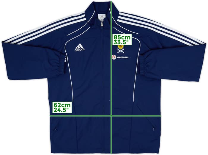 2010-11 Scotland adidas Track Jacket - 8/10 - (XL)