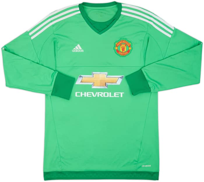 2015-16 Manchester United GK Shirt De Gea #1 - 7/10 - (M)