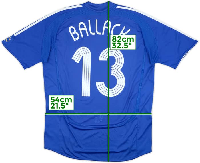 2006-08 Chelsea Home Shirt Ballack #13 - 5/10 - (XL)