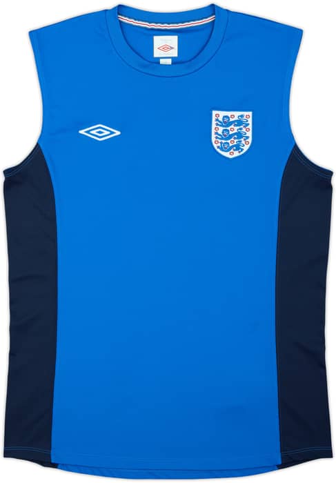 2010-11 England Umbro Training Vest - 7/10 - (M)