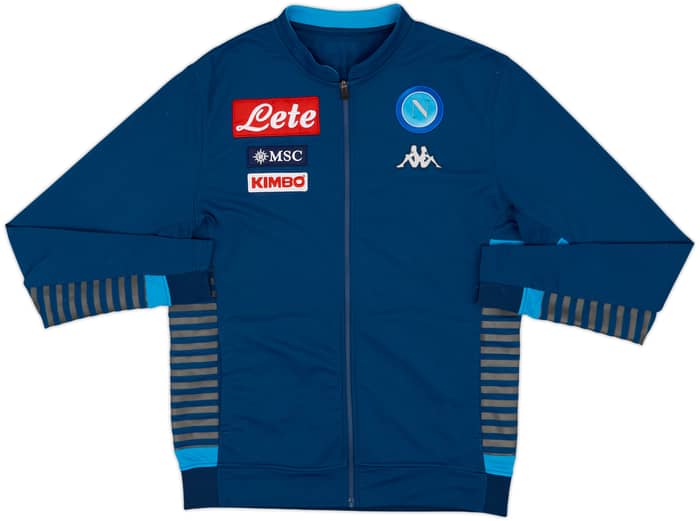 2019-20 Napoli Kappa Track Jacket - 6/10 - (L)