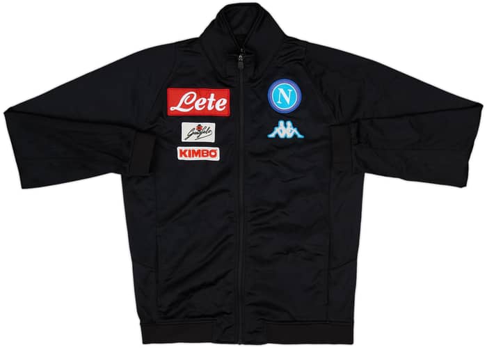 2017-18 Napoli Kappa Track Jacket - 8/10 - (S)