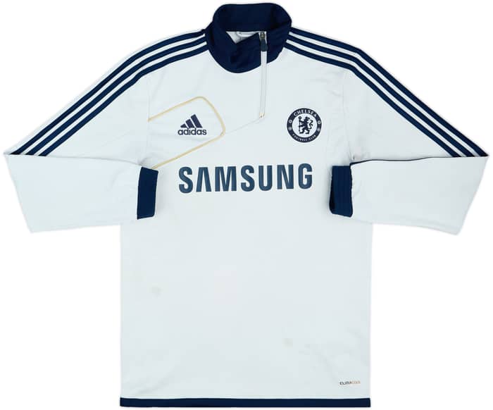 2012-13 Chelsea adidas 1/4 Zip Drill Top - 5/10 - (M/L)