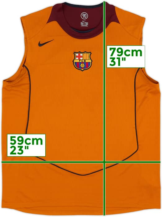 2004-05 Barcelona Nike Training Vest - 8/10 - (L)