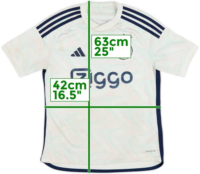 2023-24 Ajax Away Shirt - 6/10 - (L.Boys)