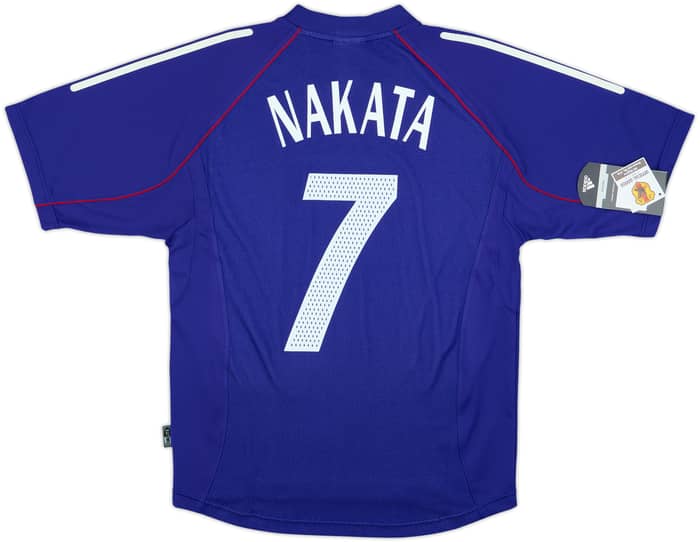 2002-04 Japan Home Shirt Nakata #7 (S)