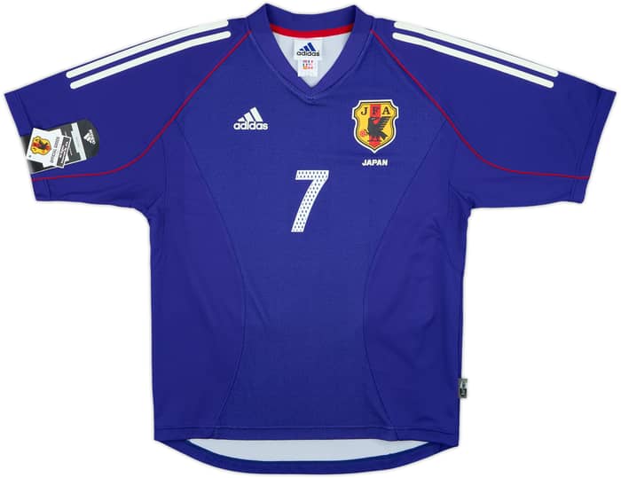2002-04 Japan Home Shirt Nakata #7 (S)