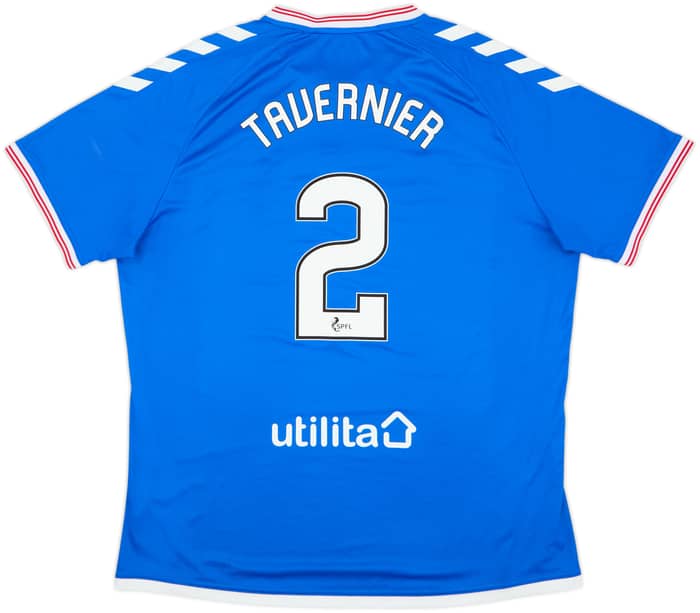 2019-20 Rangers Home Shirt Tavernier #2 - 4/10 - (XXL)