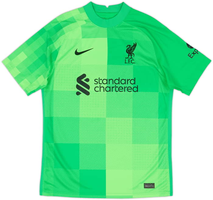 2021-22 Liverpool GK Shirt A.Becker #1 - 10/10 - (M)