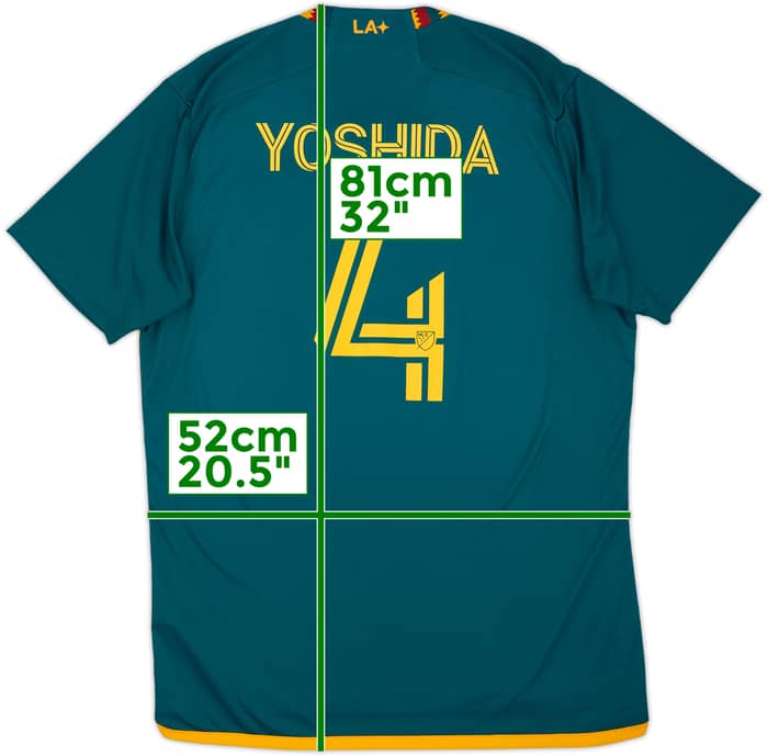 2023 LA Galaxy Away Shirt Yoshida #4 - 7/10 - (L)