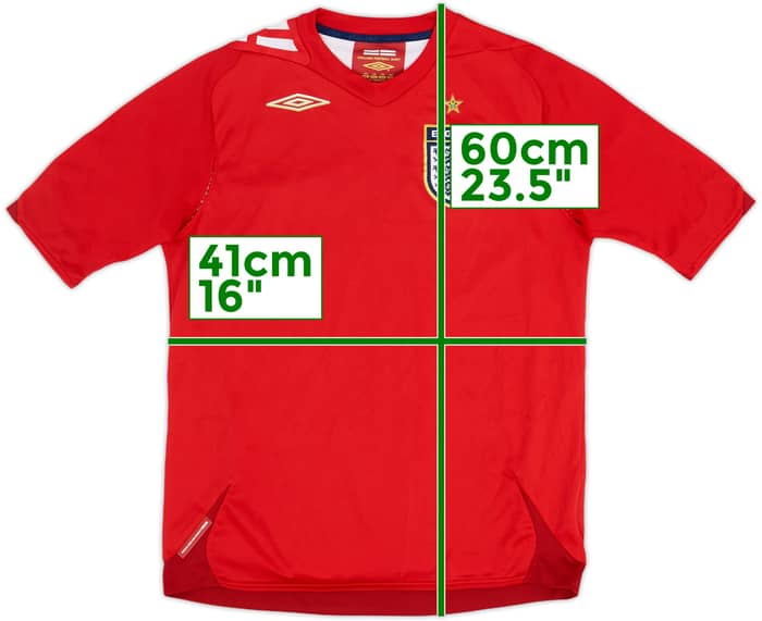 2006-08 England Away Shirt - 10/10 - (M.Boys)