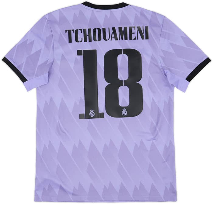 2022-23 Real Madrid Away Shirt Tchouameni #18 - 8/10 - (M)
