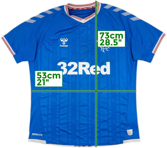 2019-20 Rangers Home Shirt - 5/10 - (L)