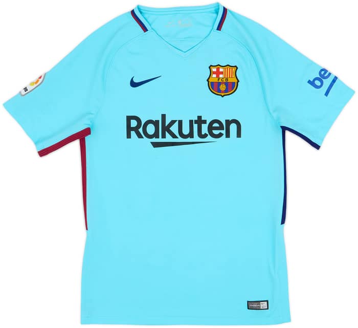 2017-18 Barcelona Away Shirt Messi #10 - 8/10 - (S)