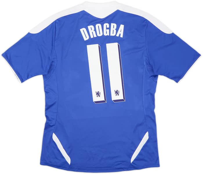 2011-12 Chelsea Home Shirt Drogba #11 - 9/10 - (M)