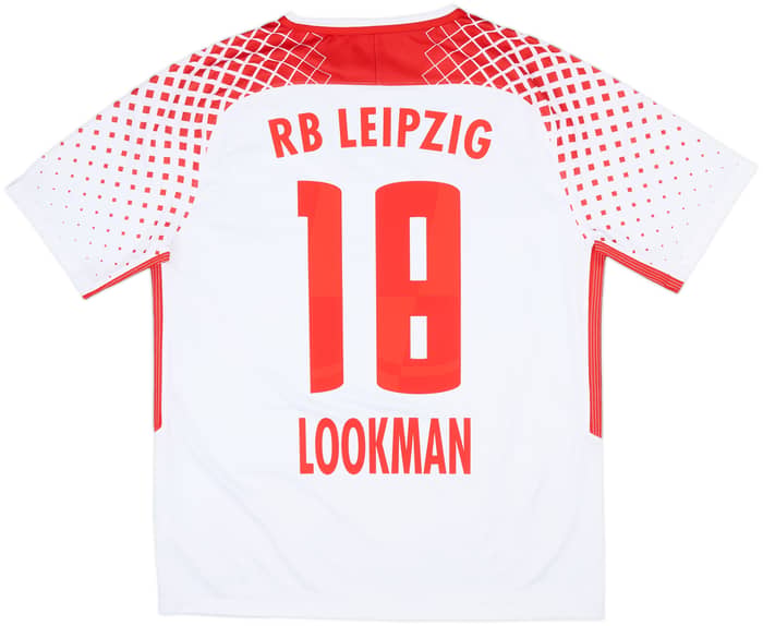 2017-18 RB Leipzig Home Shirt Lookman #18 - 9/10 - (L)