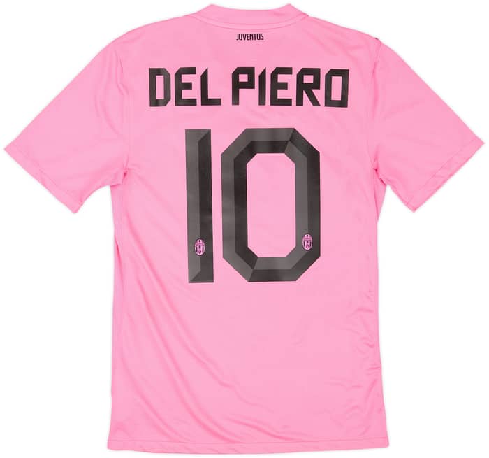 2011-13 Juventus Away Shirt Del Piero #10 - 7/10 - (S)