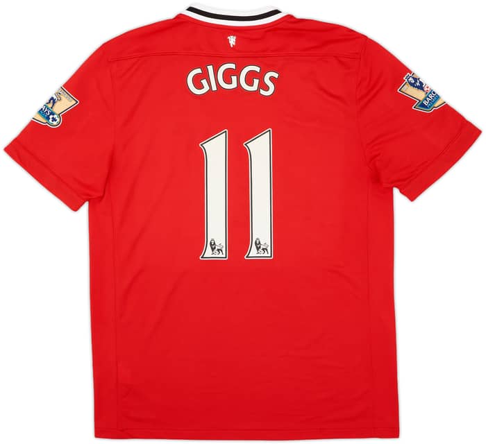 2011-12 Manchester United Home Shirt Giggs #11 - 9/10 - (L)