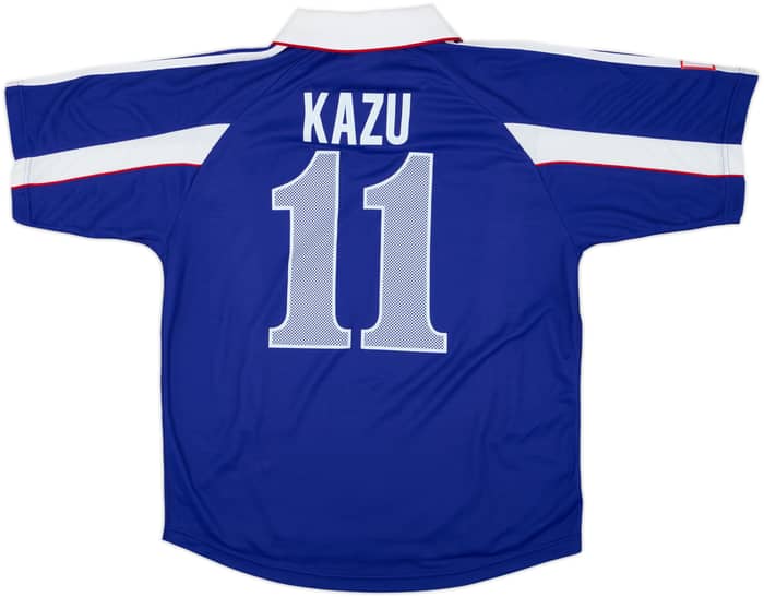 1999-00 Japan Player Issue Home Shirt Kazu #11 - 8/10 - (L)