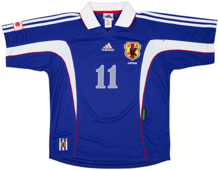 1999-00 Japan Player Issue Home Shirt Kazu #11 - 8/10 - (L)