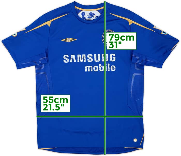2005-06 Chelsea Centenary Home Shirt #21 - 5/10 - (L)