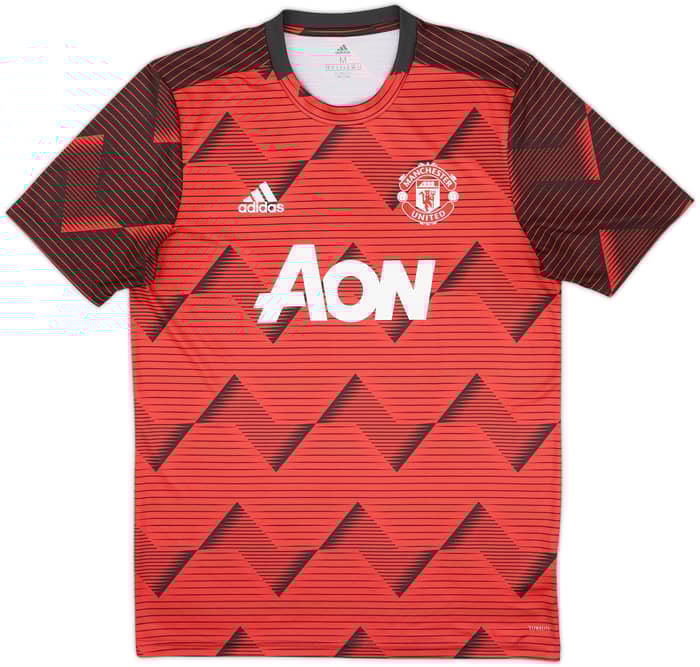 2019-20 Manchester United adidas Training Shirt - 10/10 - (M)