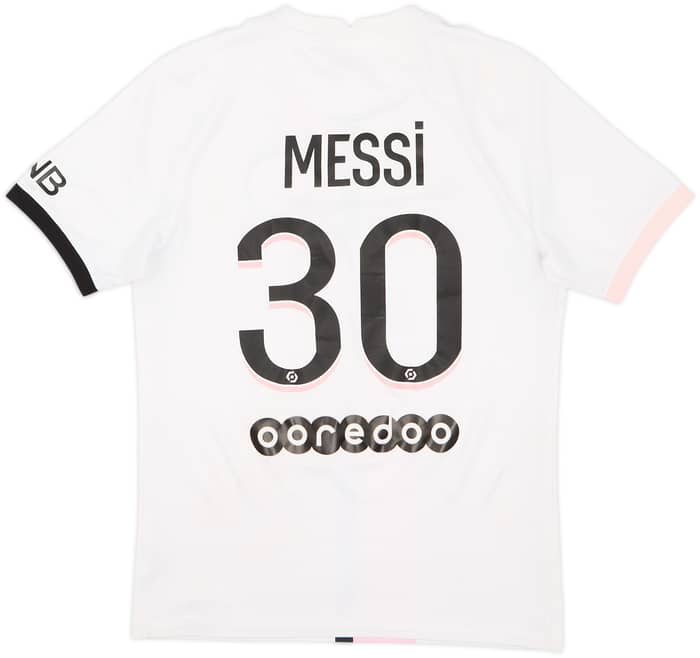 2021-22 Paris Saint-Germain Away Shirt Messi #30 - 5/10 - (S)